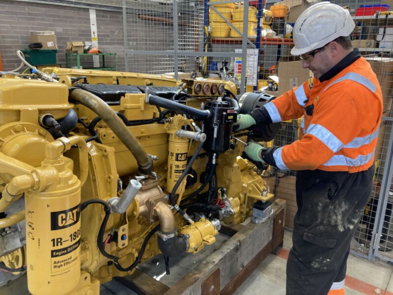 Finning launches new rebuild service for industrial engines