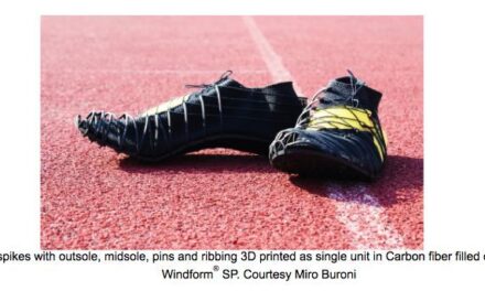 ‘Revolutionary spike shoes’ made with Carbon fibre filled composite and 3D printing
