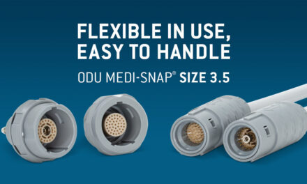 ODU Connectors: Easy to handle ODU MEDI-SNAP now also in size 3.5
