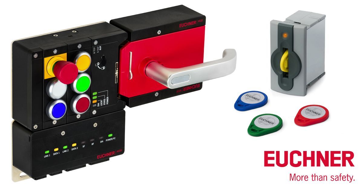 Euchner to showcase industrial network guard locking at Drives & Controls 2022