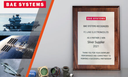 BAE Systems honours Lane Electronics with a Silver Tier Supplier award