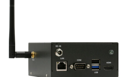 Fanless Embedded Box PC is equipped to support visual displays up to 4K