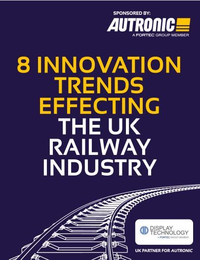 Report available to download on 8 Innovation Trends Effecting the UK Railway Industry 