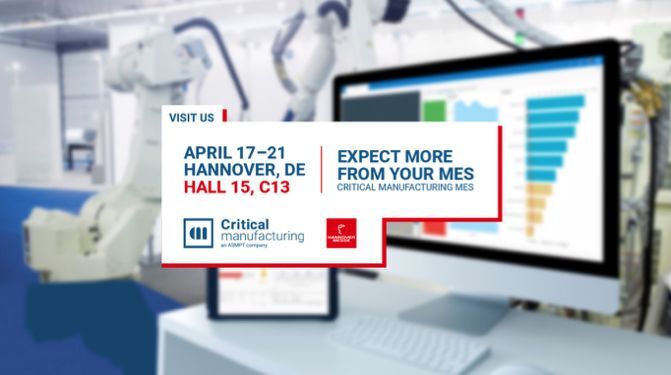 Critical Manufacturing at Hannover Messe 2023: Expect more from your MES