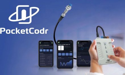App-based simplicity from PocketCodr – configure, live monitoring & share IO-Link sensor settings