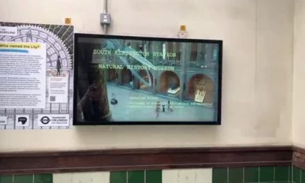 AJ Wells fire-rated display screen solution for busy London tube stations