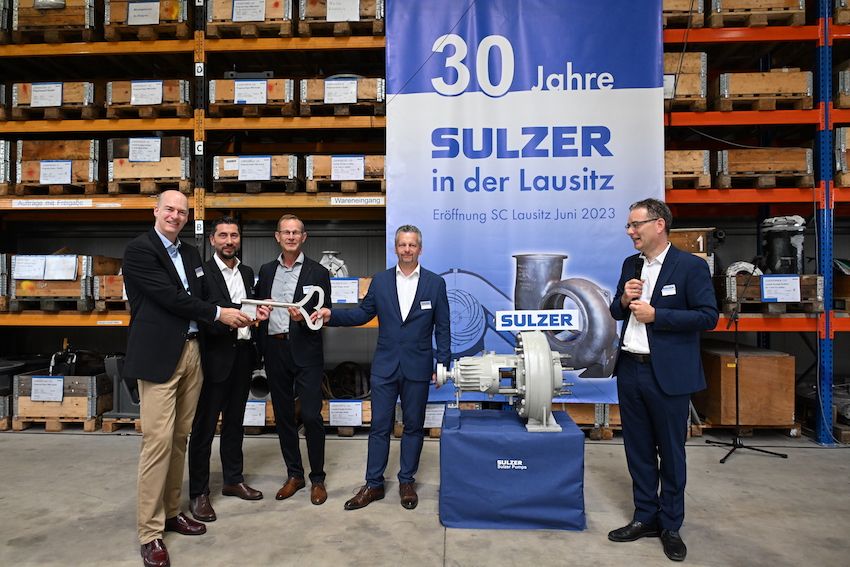 New Sulzer Lausitz Service Centre delivers cross-border engineering support