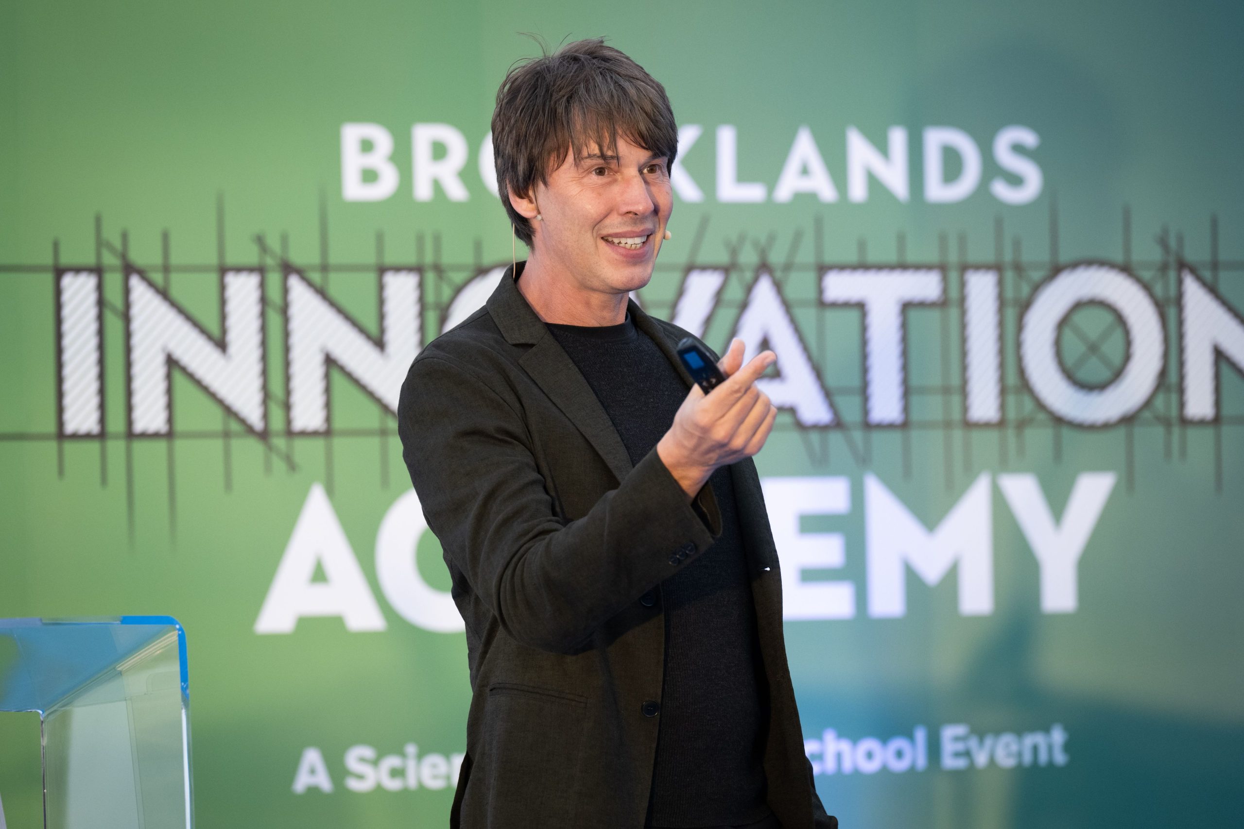 Professor Brian Cox leads action-packed Brooklands Innovation Academy 2023
