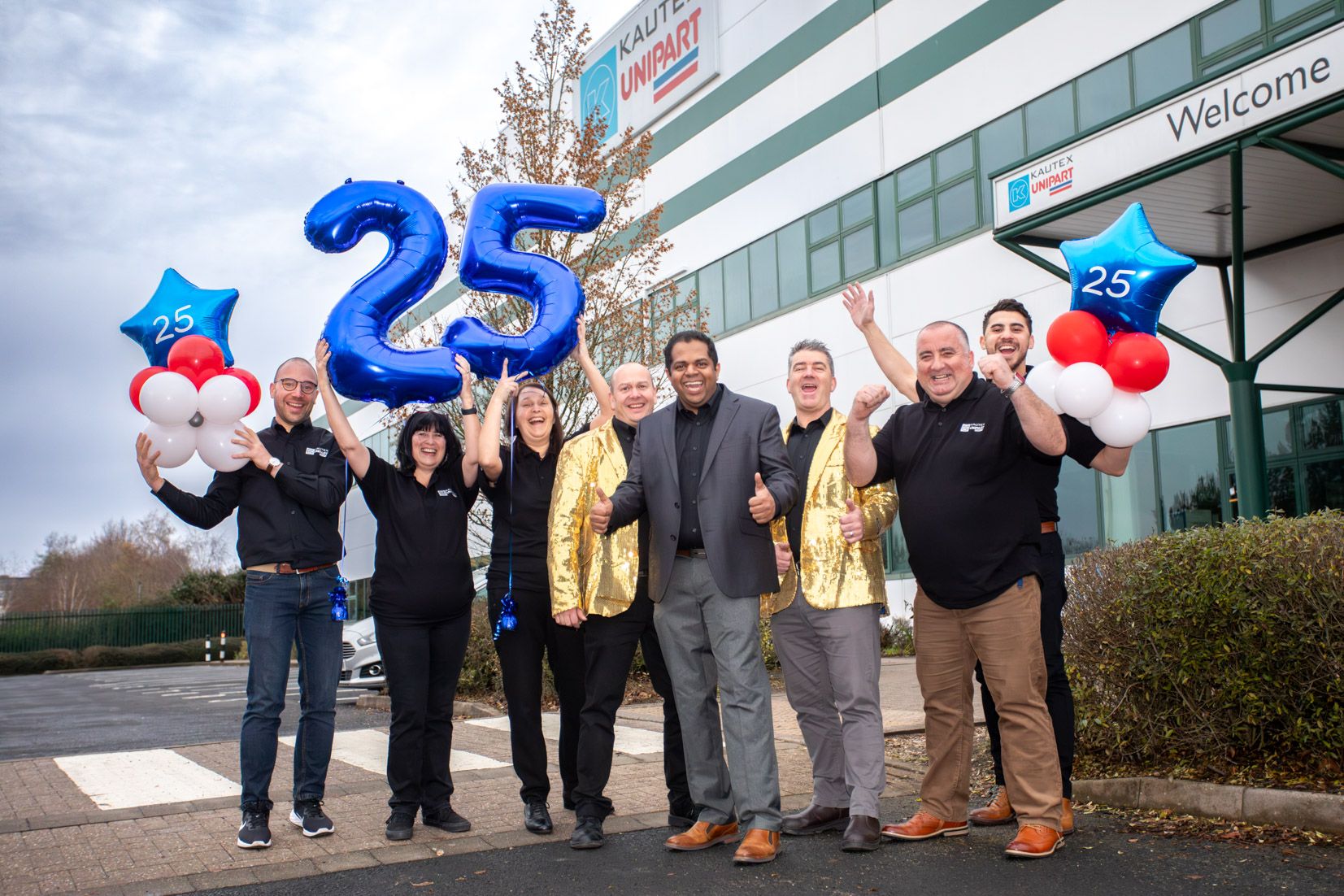 Kautex Unipart fuels 25th birthday celebration with production milestone